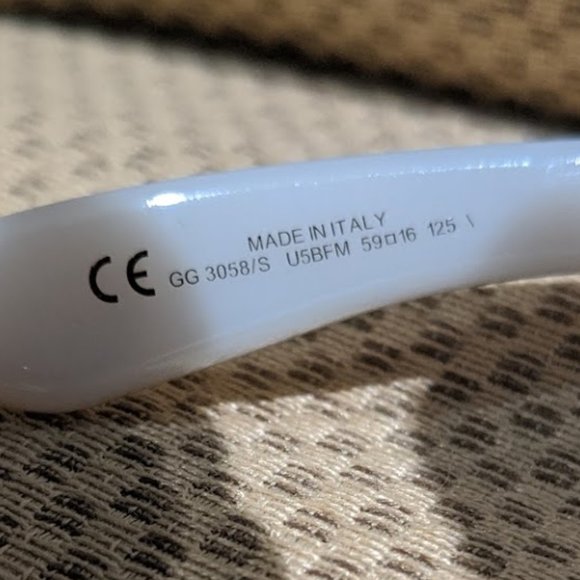Gucci 3058/S Sunglasses with Gold Heart main image 7